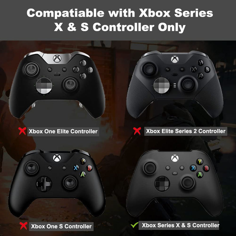 IKPEK Lb Rb Bumper Button Replacement for Xbox Series X S Controller, Shoulder Trigger Buttons Top Middle Bracket Replacement Parts for Xbox Series X S Controller Red