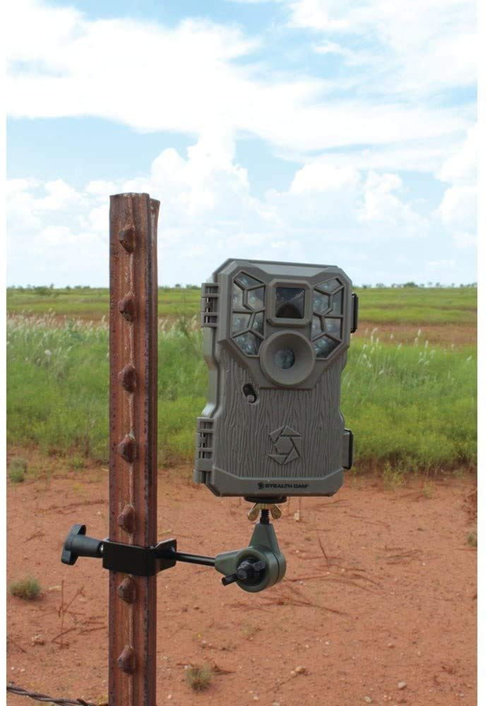 HME TPCH T-Post Trail Camera Holder New Brown, 2.00 X 5.00 X 8.00