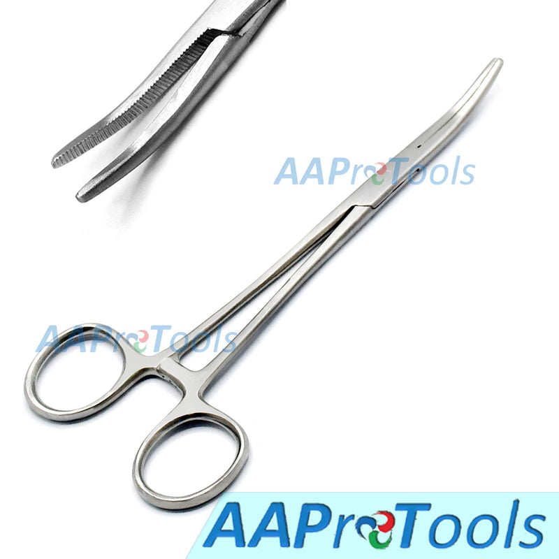 Rankin Crile Hemostat Forceps Curved 6.25" Locking Handle Surgi Instruments