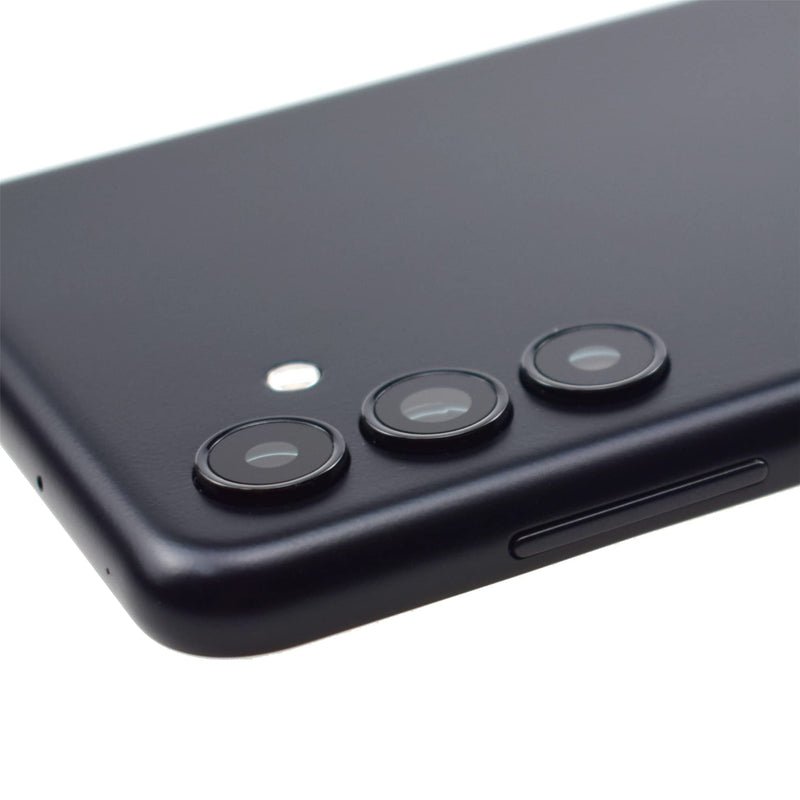 Black Plastic Back Cover Replacement for Samsung Galaxy A13 5G SM-A136U SM-A136W Rear Camera's Frame and Glass Cover Volume Button and Installation Instruction Tool Kit are Include Black