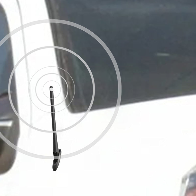 Radio Antenna Compatible with Toyota Tundra Tacoma 2000 2001 2002 2003 2004 2005 2006 2007 2008 2009 2010 2011 2012 2013 2014 2015 2016 2017 2018 2019 2020 2021 Mini Cooper