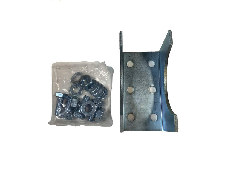 Ghost Controls AX3R Round Post Adapter Brackets to Adapt to 3 inch Round Steel Posts for Automatic Gate Opener Systems 1. AX3R