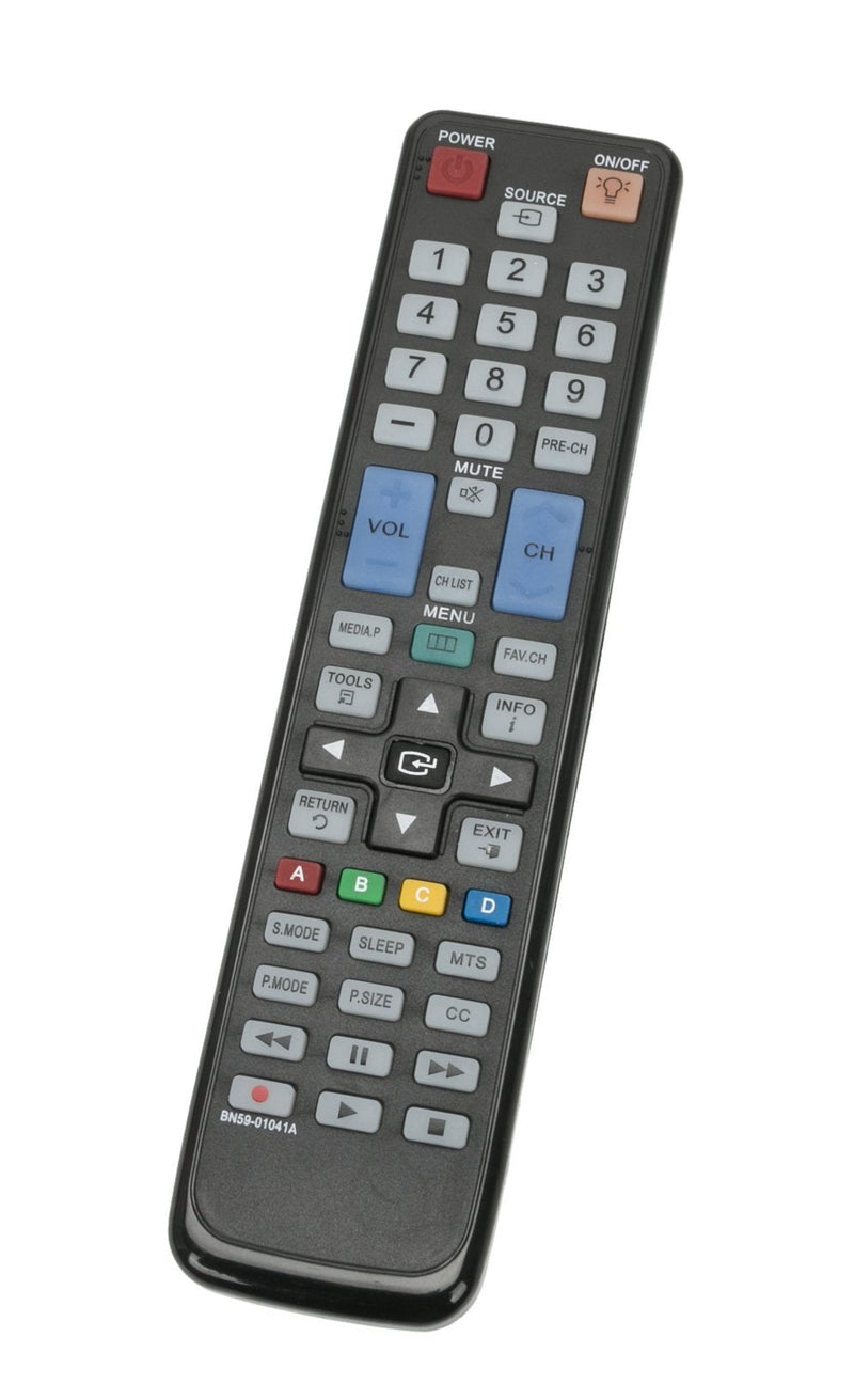 BN59-01041A Replace Remote for Samsung TVs LN46C630K1F LN46D610M4F LN37C550J1F LN32C550J1F LN40C550J1F LN40C610N1F LN40C630K1F PN50C590G4F PN58C550G1F PN63C550G1F PN63C590G4F