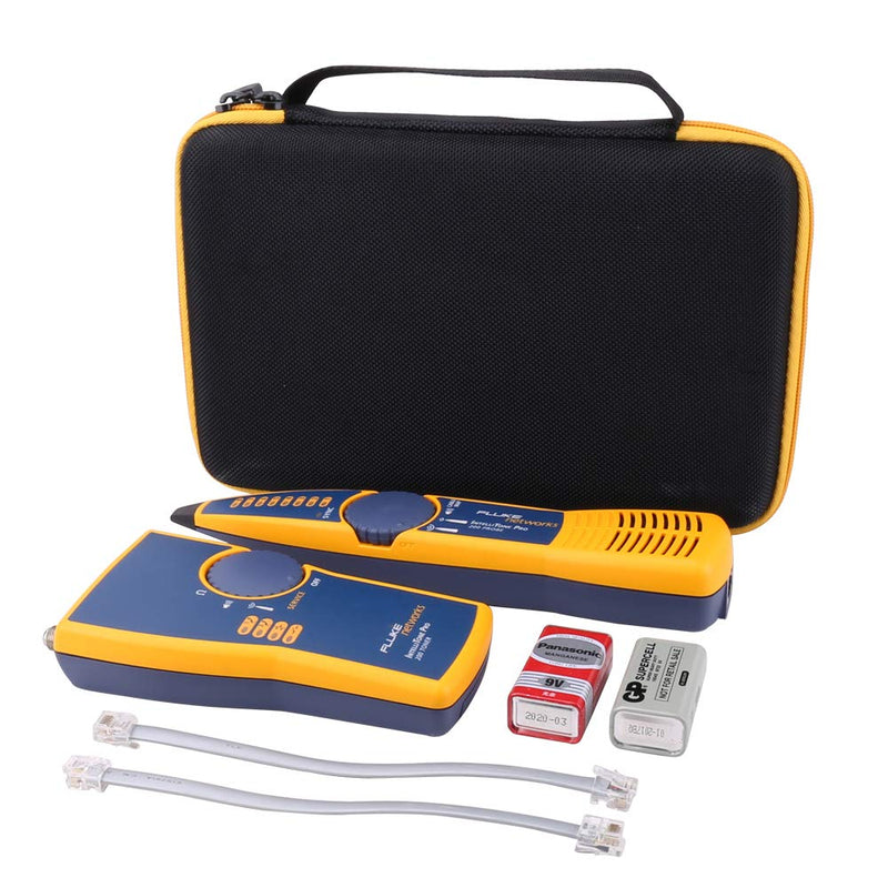 Aenllosi Hard Carrying Case Replacement for Fluke Networks IntelliTone Pro 200 Toner and Probe Kit