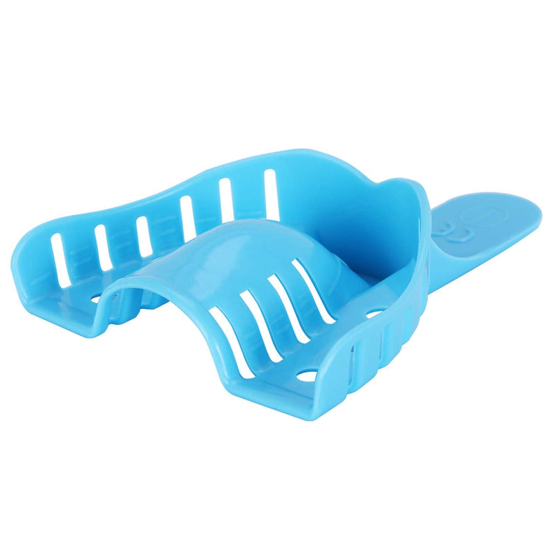 JMU Dental Impression Tray,Bag of 12 Perforated Disposable Trays,1 Large Upper #1