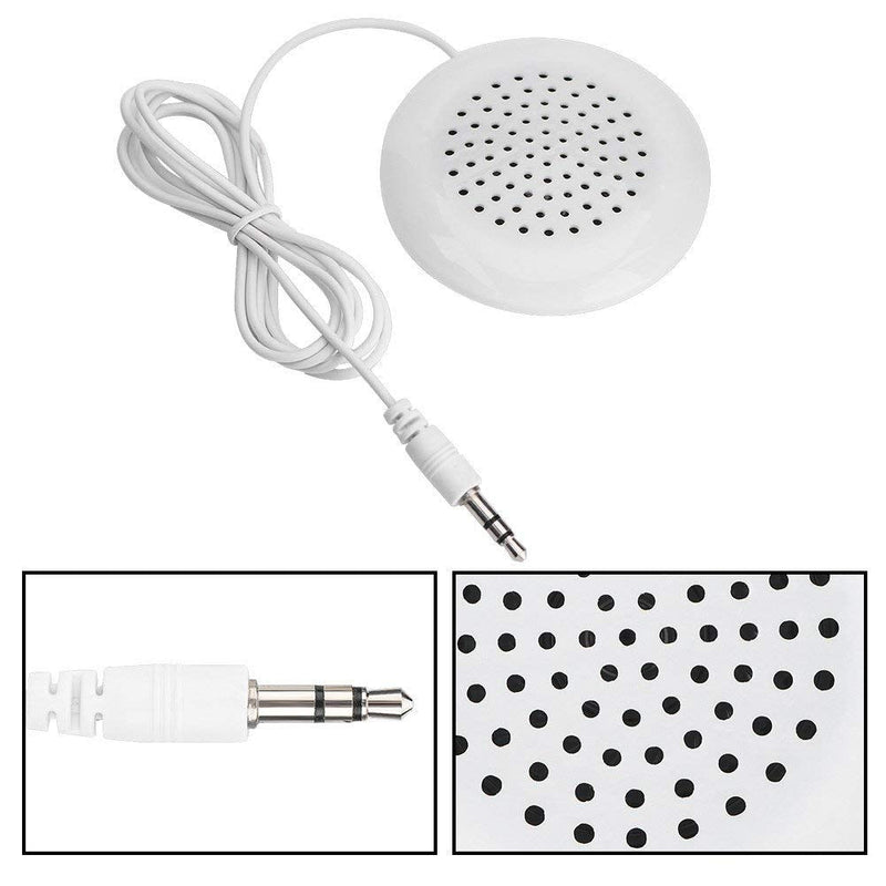Mini Speaker, 3.5mm DIY Portable Pillow Speaker with Stereo Sound HiFi Speaker for MP3, MP4, CD Player, Mobile Phone and More.