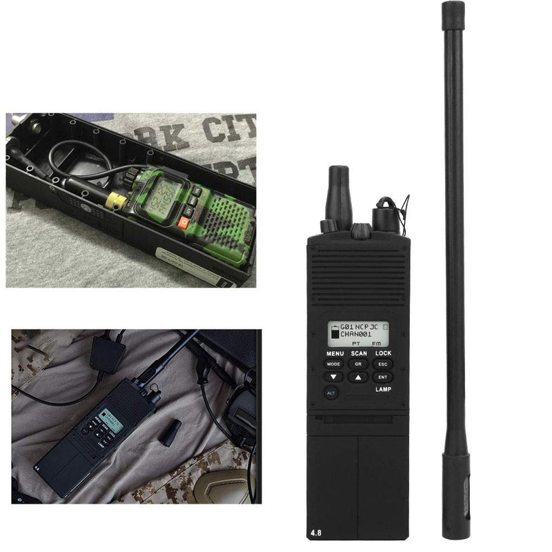 VBESTLIFE Walkie Talkie Model, Durable Plastic Dummy 2 Way Radio Case Cosplay Prop