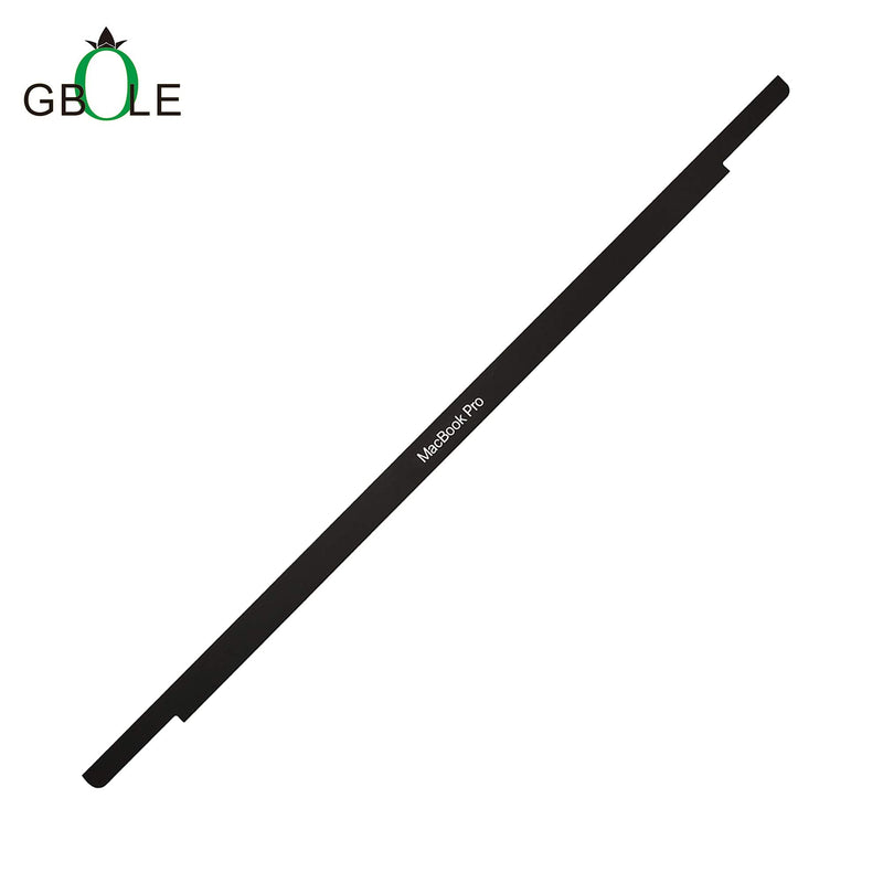 GBOLE Replacement LCD Screen Trim Bezel Front Logo Cover Glass for MacBook Pro 15.4'' A1707 A1990 2016 2017 2018 A1707 A1990 Silver Grey