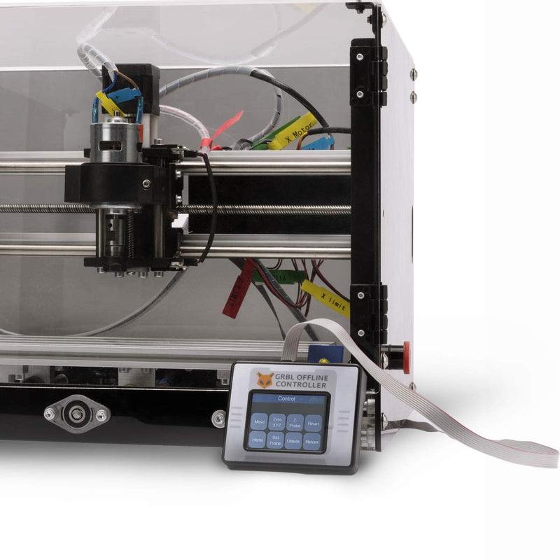 CNC Offline Controller, Offline Control Module with Touchscreen LCD GRBL Control for FoxAlien 3018-SE, Masuter, LE-4040 CNC Router Engraving Machine