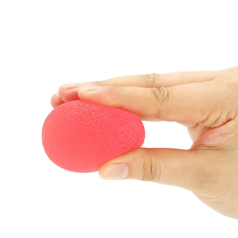 voidbiov Hand Squeeze Stress Balls Set with Carry Bag 3 Resistance, Finger Wrist Arthritis Therapy Rehab Exerciser, Carpal Tunnel, Stroke Rehabilitation Equipment Red/Yellow/Blue Small