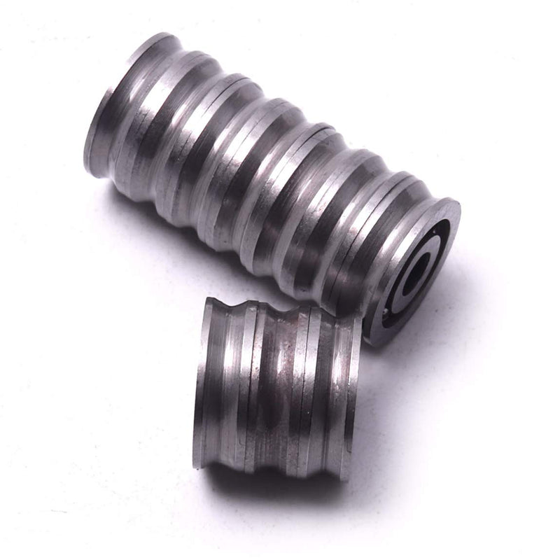 Atoplee V Groove Ball Bearings 10pcs 3x10x3mm HCS 603VV Deep Pulley Wheels Roller Bearing