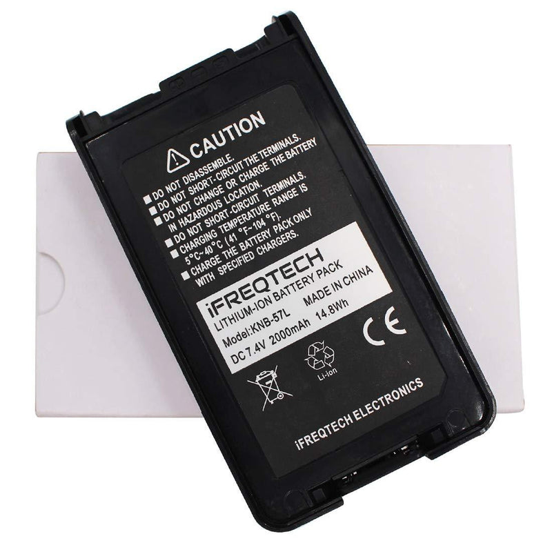 KNB-57L Li-ion Battery for Kenwood TK-2140 TK-2160 TK-2360 TK-3140 TK-3170 NX-220 NX-320 TK-3360 TK-3160 KNB-55L KNB-24L KNB-56N KNB-35L 2000mAh