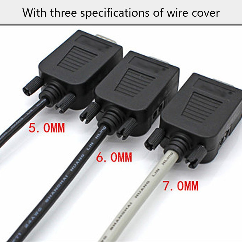 YIOVVOM DB9 Breakout Connector to Wiring Terminal RS232 D-SUB Male Serial Adapters Port Breakout Board Solder-Free Module with case( Female Serial Adapter) Female Adapter