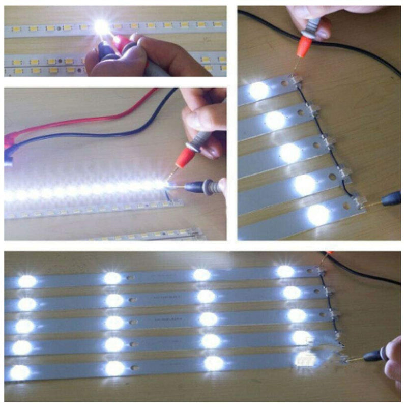 CVERY LED Lamp Bead TV Backlight Tester, Led Light Test Tool for All LED Lights Repair Output 0-300V 93*60*30mm White