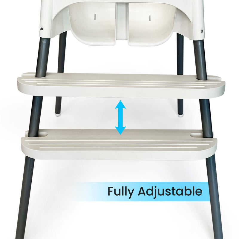 Matching Footrest for The IKEA Antilop High Chair, Adjustable and Reversible -The Footie