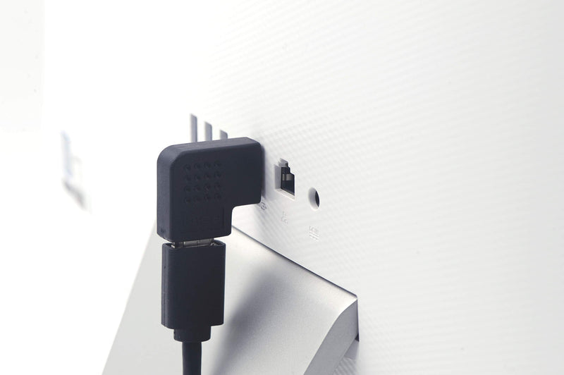 VCE HDMI 90 and 270 Degree Adapter 4-Pack, Right Angle HDMI Male to Female Vertical Flat Adapter HDMI L Shape Extender 3D 4K Supported