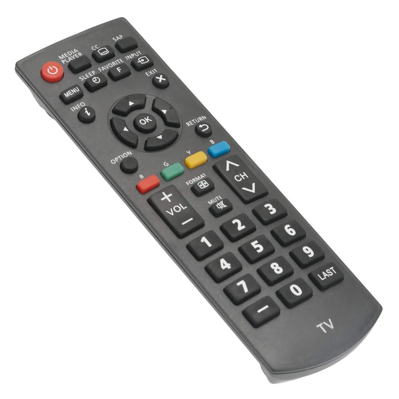 New N2QAYB000820 Replace Remote Control fit for Panasonic Viera LCD LED Plasma TV TC-32A400U TC-39A400U TC-40A420U TC-50A400U TH-50LRU60 TC-L32B6X Tc-l39b6x Tc-32b6p Tc-l39b6p TC-32LB64 TC-L39B6