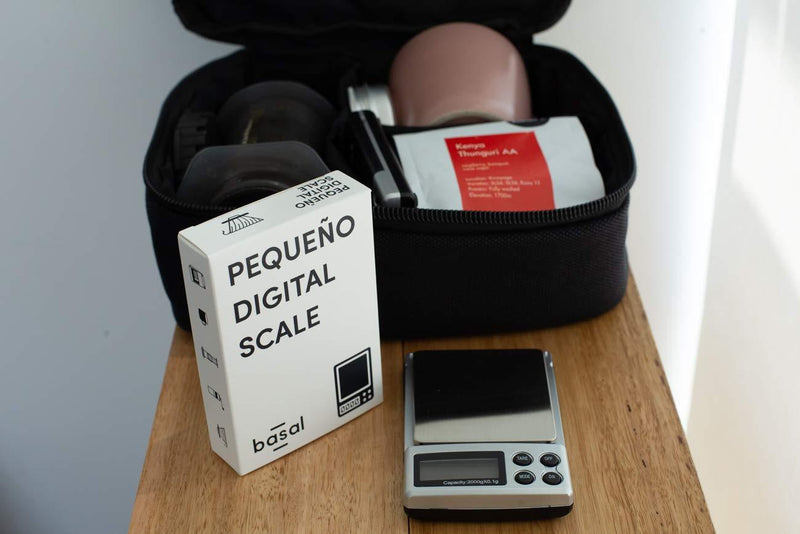 Pequeño Digital Scale For Coffee Grinding/Measuring/Brewing