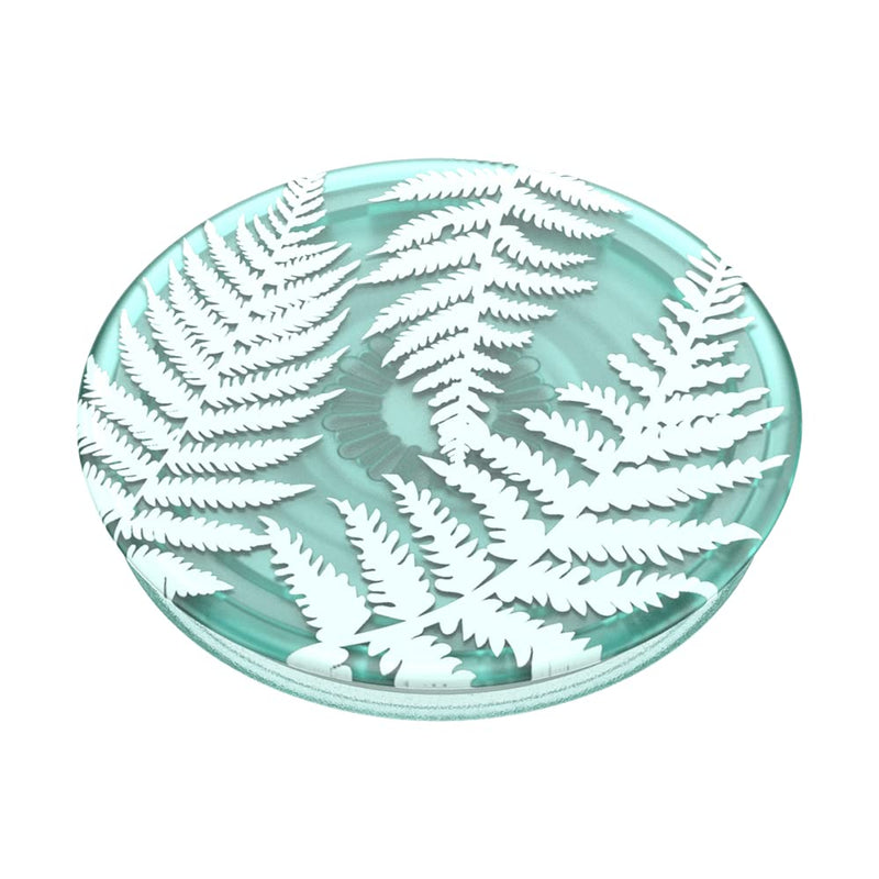 PopSockets: Plant-Based Phone Grip with Expanding Kickstand, Eco-Friendly Pop Socket for Phone - Translucent Fern