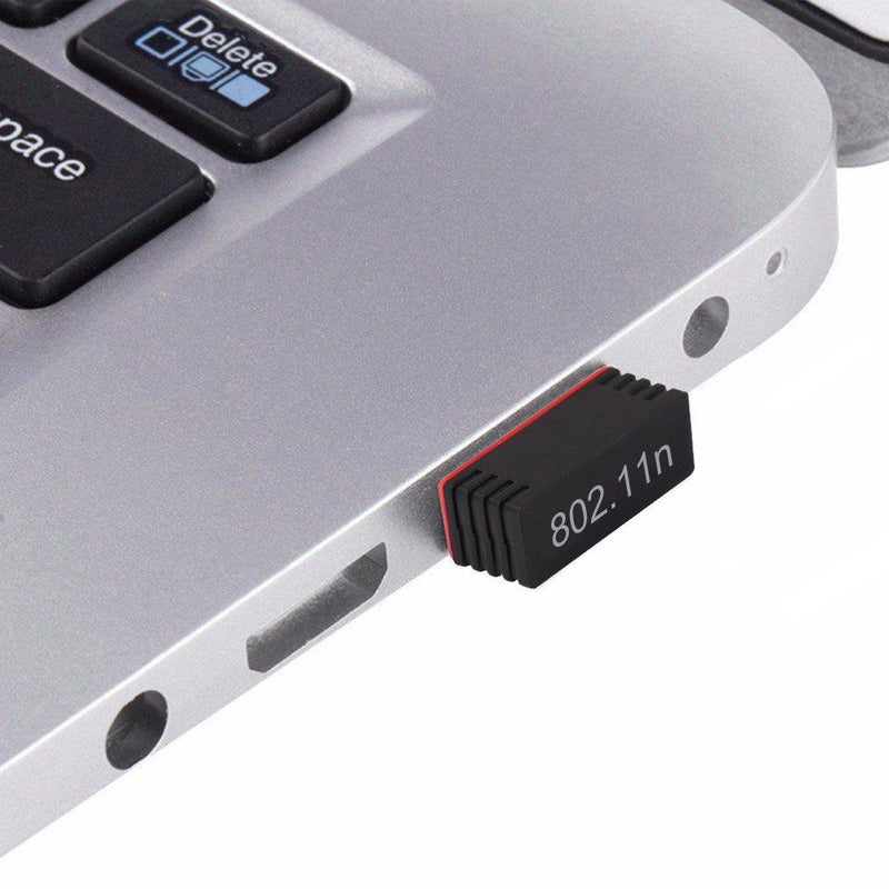 150Mbps USB WiFi Adapter, LOTEKOO Wireless Network Card Adapter WiFi Dongle for Desktop Laptop PC Windows 10 8 7 MAC OS Raspberry Pi / Pi2 150Mbps Mini Size