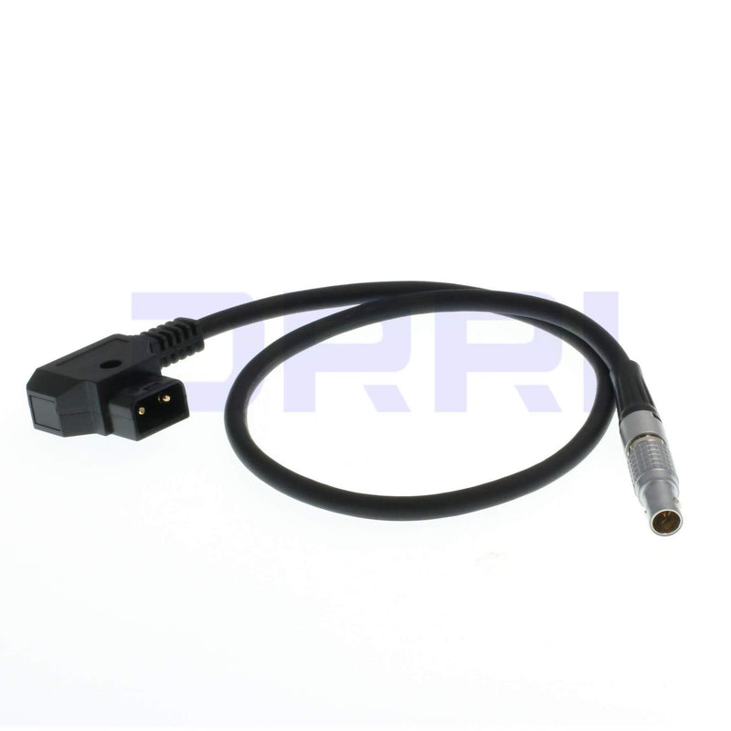 DRRI 18" D-TAP to 0B 2pin Male Power Cable for Teradek Bond,Teradek,Paralinx,Preston MDR-3 Straight cable 60CM