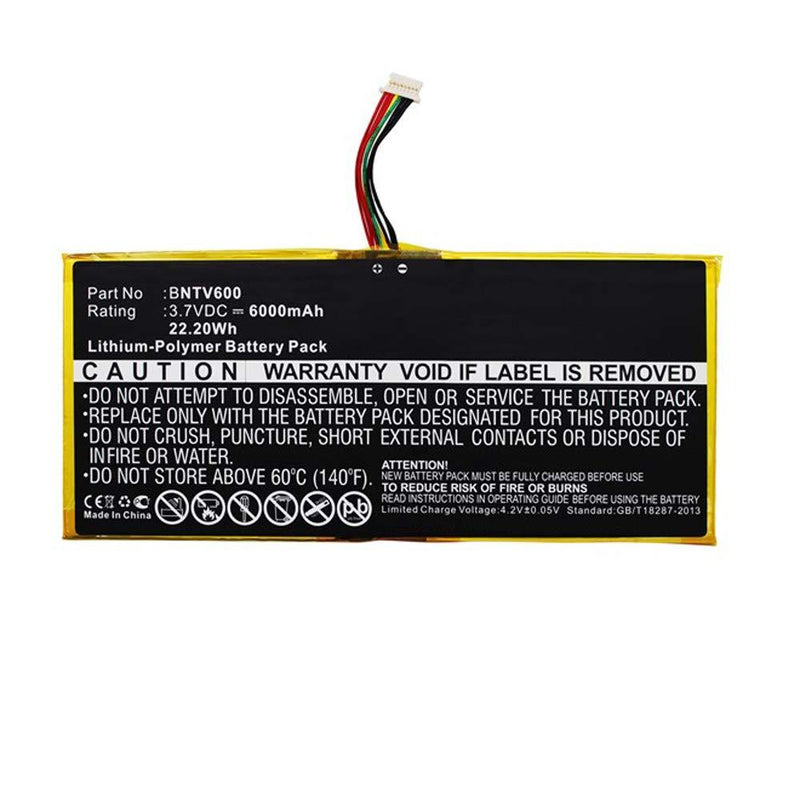 MPF Products 6000mAh AVPB002-A110-01, GB-S02-308594-0100 Battery Replacement Compatible with Barnes & Noble Nook HD+ Plus 9” BNTV600 Tablet with Installation Tools
