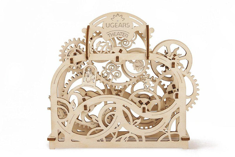 Mechanical Theater by Ugears Is 3D Puzzle Wooden Brainteaser for Kids, Teens and Adults