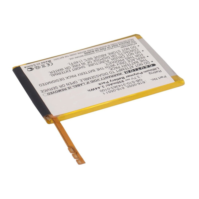 MPF Products 930mAh 616-0550, 616-0551 Battery Replacement Compatible with Apple iPod Touch 4 (4th Generation) A1367 8GB, 16GB, 32GB, 64GB with Installation Tools