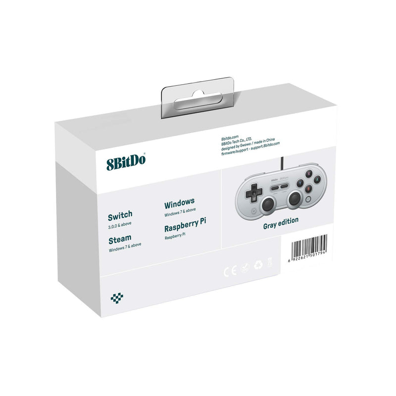 8Bitdo Sn30 Pro USB Gamepad (Gray Edition) - PC Gray Edition