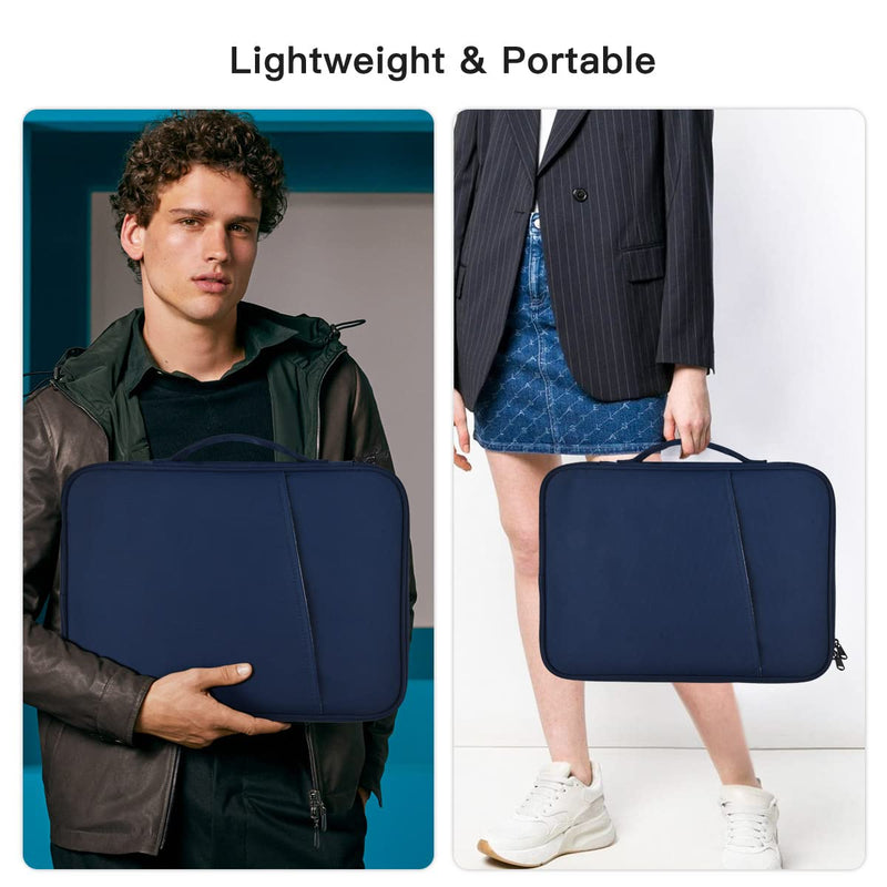 9-11 Inch Tablet Sleeve Bag for Samsung Galaxy Tab S8 Ultra 11"/A8/S7/A7/S6 Lite 10.4"/S5e/S4/S3/S2/S,iPad Pouches Case for iPad Air 5 4 gen 10.9"/Air 2 9.7"/Pro 11 Inch/iPad 9 8 7 10.2"-Blue 9-11 Inch Blue