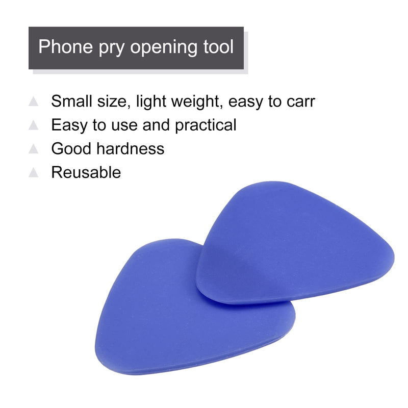 MECCANIXITY Phone Pry Opening Tools Plastic 50pcs Dark Blue 1mm Thick for Mobile Phone PC Tablet Laptop LCD Screen Repair, Guitar Picks