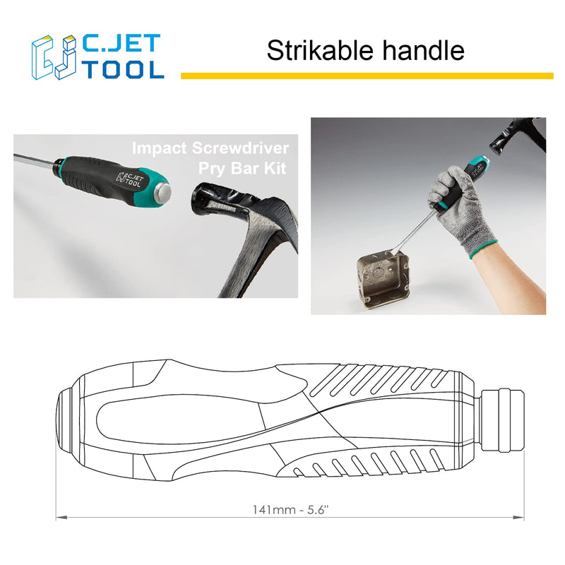 C.JET TOOL 5 Packs Tack Lifter 3 mm U Tip Nail Staple Rivet Tack Puller Screwdriver Upholstery Staple Remover Tool for Furniture