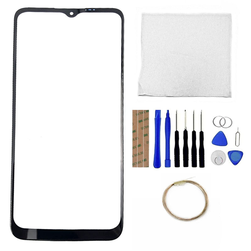 FainWan Front Screen Glass Outer Panel Lens Replacement +OCA Repair Tools Kit Compatible with Motorola Moto G50 XT2137 6.5inch