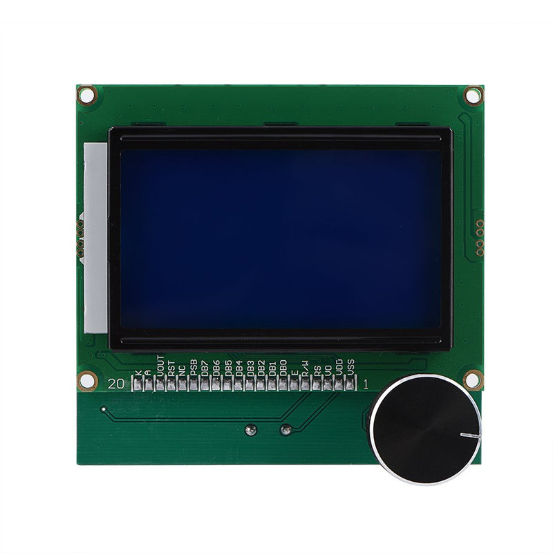 LCD Screen for Creality CR-10S / S4 / S5, CR10s LCD Screen, Replacement LCD Screen Controller Display with 2 Cable for Creality CR-10S 3D Printer, 3D Printer Kit Accessory