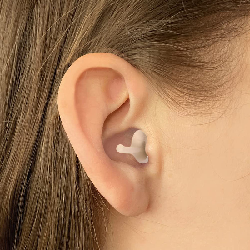 Flare Audio® Calmer® Kids Translucent – in Ear Device to Gently Soothe Sound sensitivities and Reduce Stress - Ideal for Sensitive Hearing, Autism, ADHD