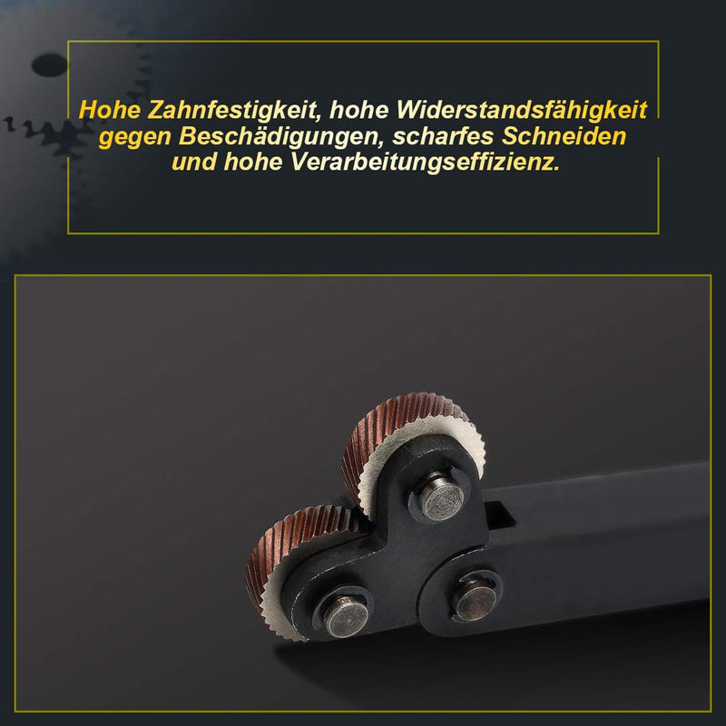 7pcs Steel Knurling Wheel Knurling Tool Knurling Tool Diagonal Wheel Linear Knurl Set 0.5mm 1mm 2mm