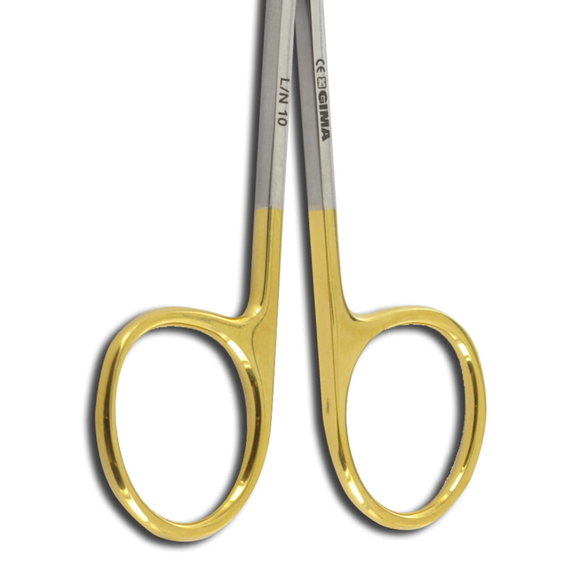 Gima - Iris scissors, curved, 11.5 cm, with strong tips that ensure surgeons high precision, 26527