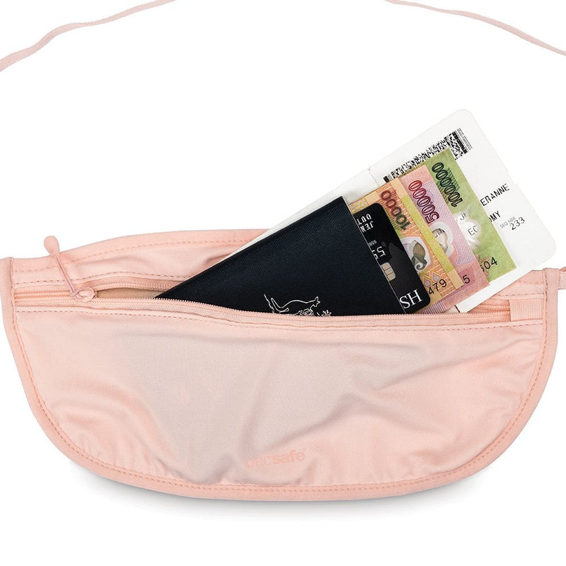 Pacsafe Coversafe S100 Anti-Theft Secret Waist Band Pouch, Orchid Pink, One Size