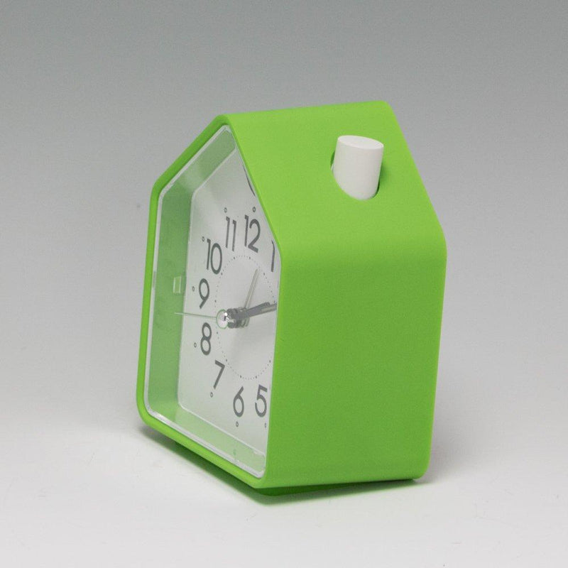 Seiko Analog Alarm Clock Chirping Bird Green NR434M