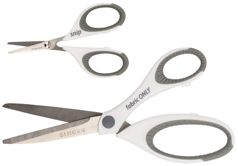 SINGER 07175 Sewing and Detail Scissors Set with Comfort Grip