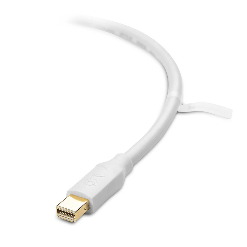 Cable Matters 4K Mini DisplayPort to DisplayPort Cable (DisplayPort to Mini DisplayPort) in White 10 Feet - 4K 60Hz, 2K 144Hz Monitor Support