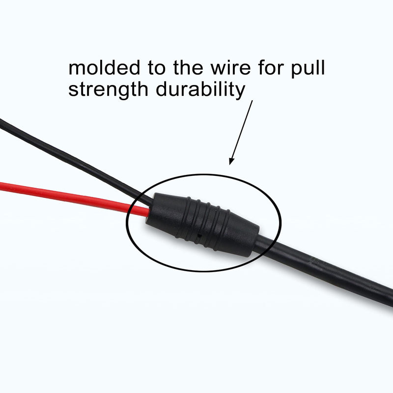 PNGKNYOCN 3 Feet BNC Q9 to Double Alligator Clip Test Cable Probe Leads Oscilloscope Test for Oscilloscope, Signal Generators, Video Surveillance