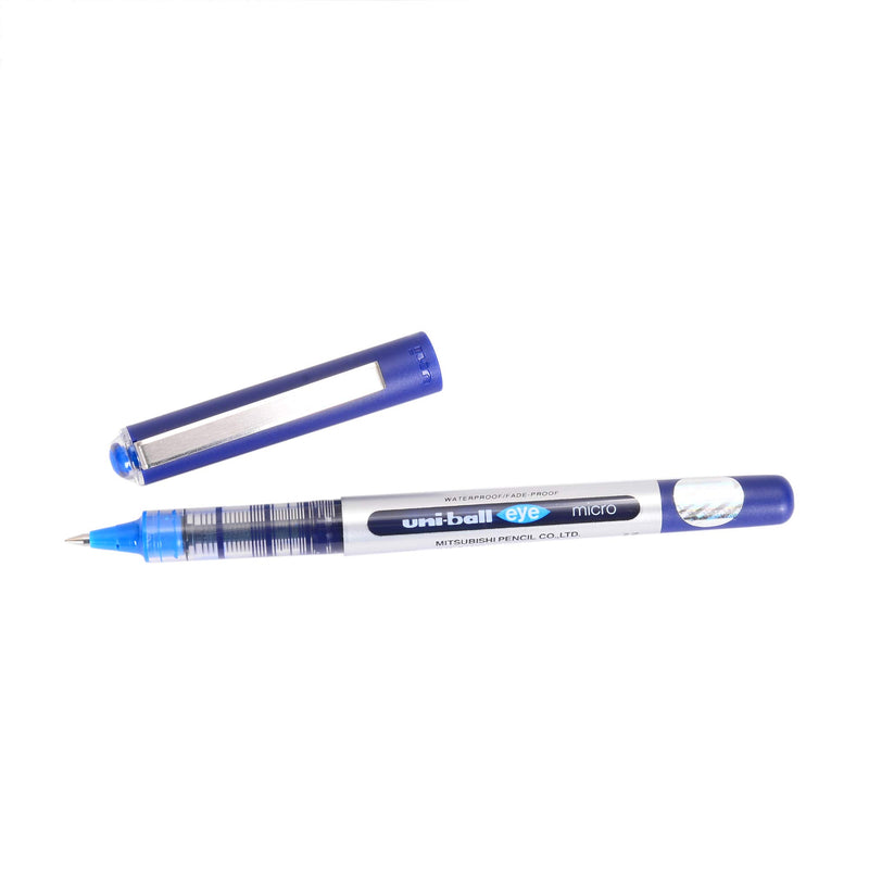 UNI-BALL EYE UB-150 BLUE [Pack of 3] MICRO 0.5mm TIP ROLLERBALL PEN