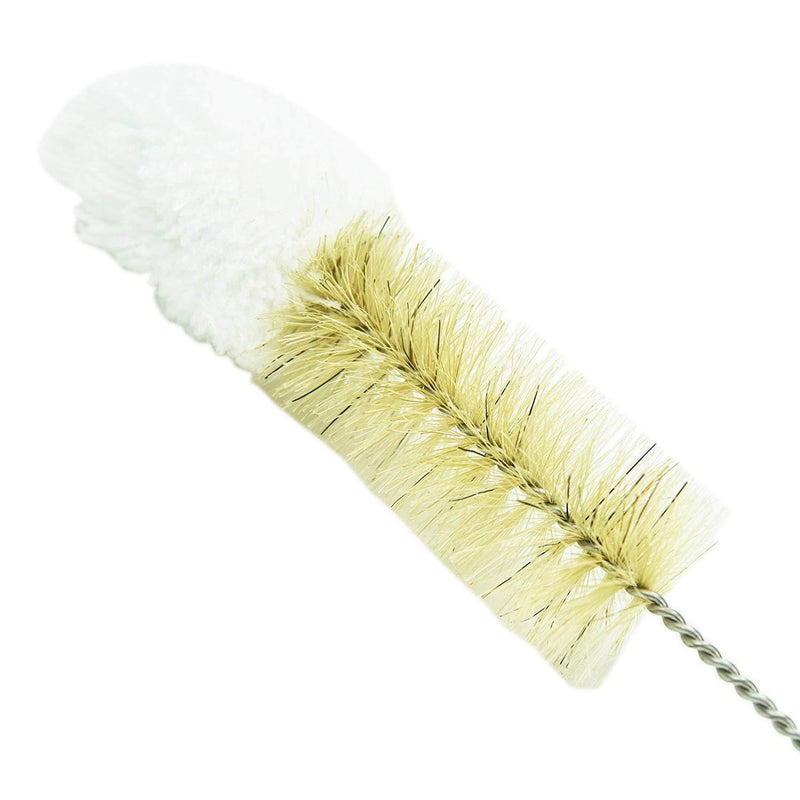 Huji Stainless Steel Multi-Purpose Cleaning Soft Tip Brushes (Set of 3) Set of 3