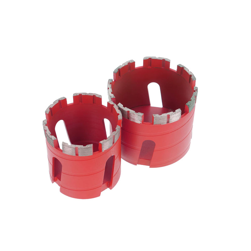 PRODIAMANT diamond countersink 68 mm x M16 masonry concrete brick PDX857.638 6 diamond segments usable length 60mm