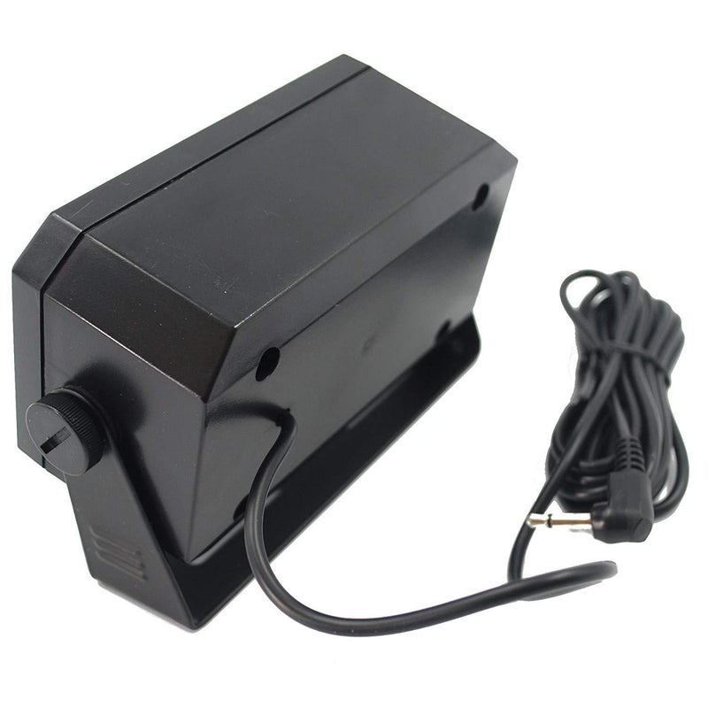 VECTORCOM TRD550 Rectangular 3.5mm Plug 5W External Speaker/CB Speaker for Ham Radio, CB and Scanners