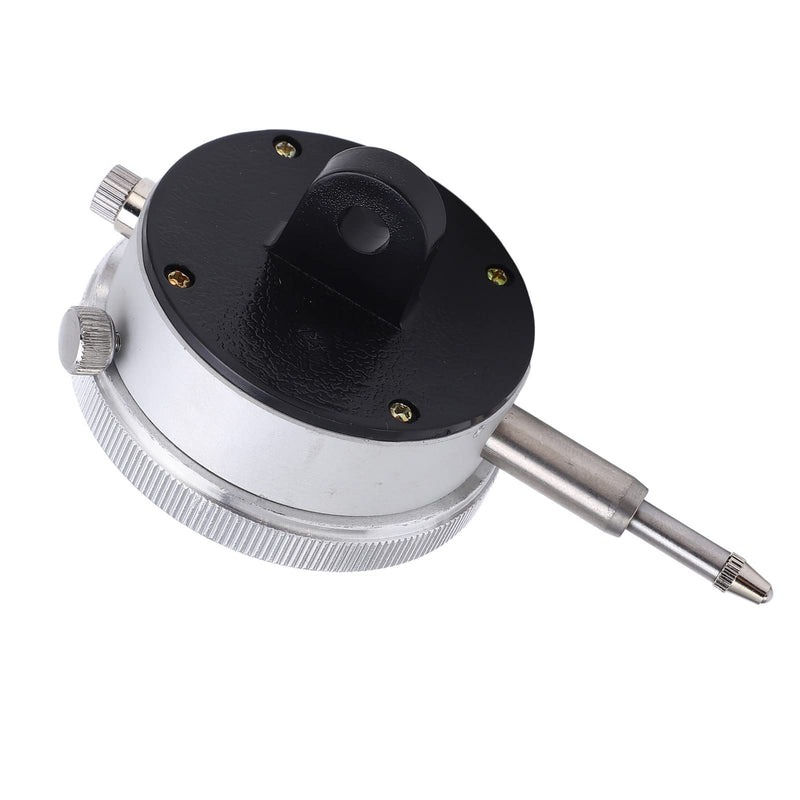 Pointer dial indicator, embedded brass sleeve, high-precision mechanical dial indicator made of wear-resistant stainless steel for precise measurements (0-10 mm) 0-10 mm