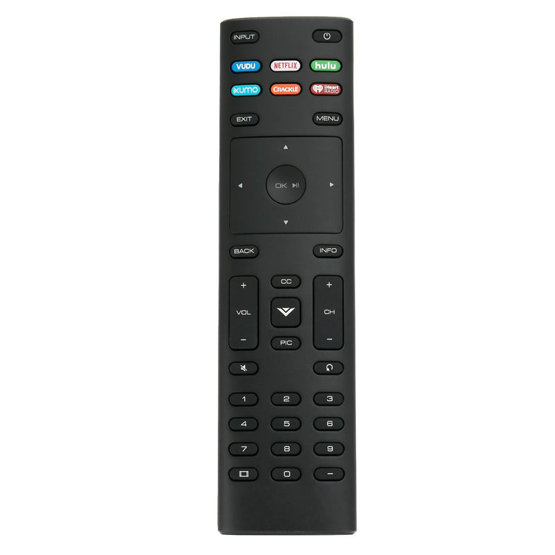 XRT136 Replace Remote Control fit for VIZIO TV D24F-F1 D32FF1 D43F-F1 E55U-D0 E55UD2 E55-D0 E55E1 M65-D0 M65E0 P65-E1 P75C1 P75E1 M70-E3 M75E1 E43-E2 D50F-F1 E32-D1 E32H-D1 E40-D0 E43-D2 E43U-D2