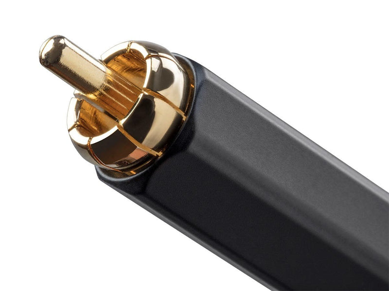 Monoprice Onix Series Digital Coaxial Audio/Video RCA Subwoofer CL2 Rated Cable, RG-6/U 75-ohm 25ft Black 25 Feet