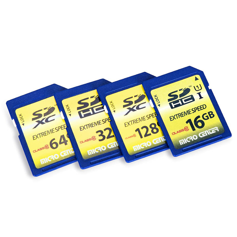 32GB Class 10 SDHC Flash Memory Card SD Card by Micro Center (2 Pack) 32GB x 2